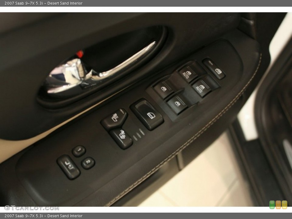 Desert Sand Interior Controls for the 2007 Saab 9-7X 5.3i #54429543
