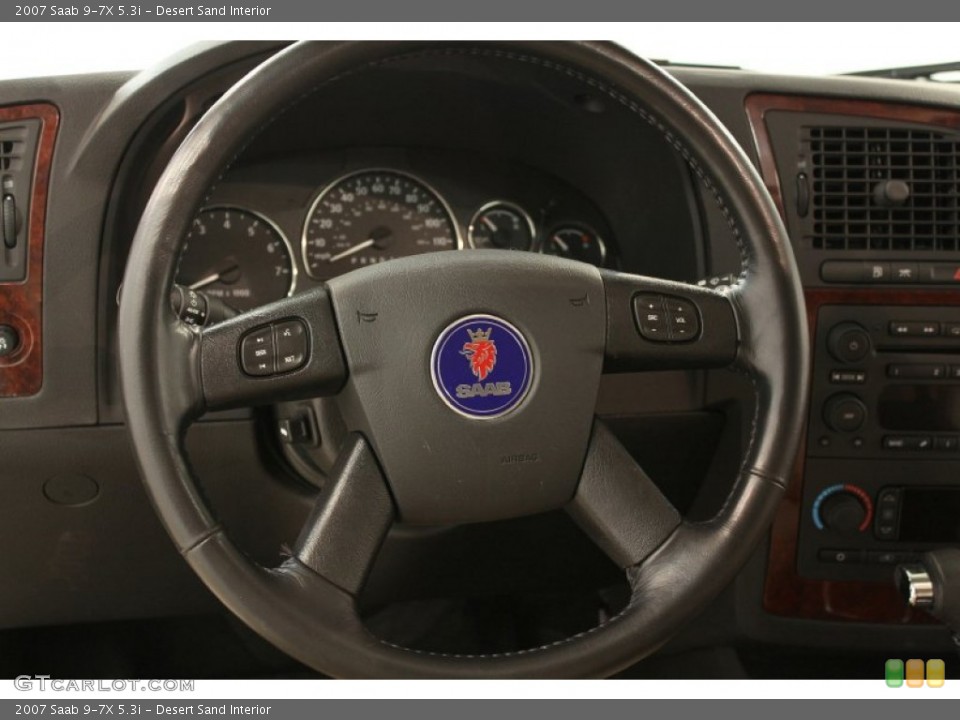 Desert Sand Interior Steering Wheel for the 2007 Saab 9-7X 5.3i #54429597
