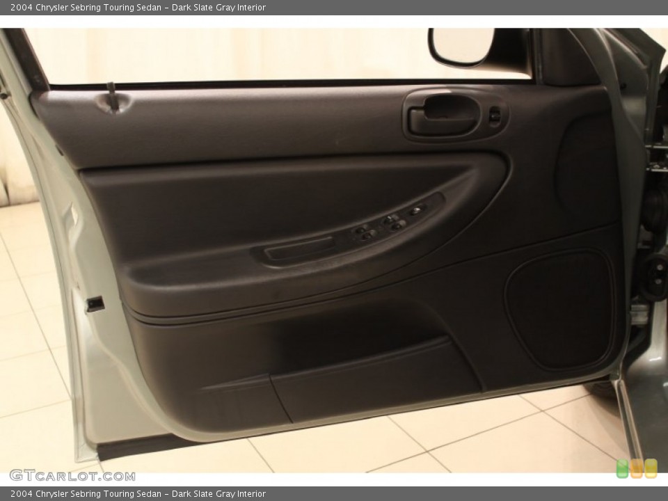 Dark Slate Gray Interior Door Panel for the 2004 Chrysler Sebring Touring Sedan #54432620