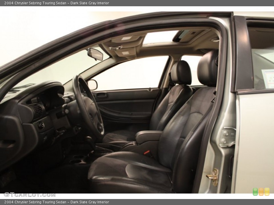 Dark Slate Gray Interior Photo for the 2004 Chrysler Sebring Touring Sedan #54432627