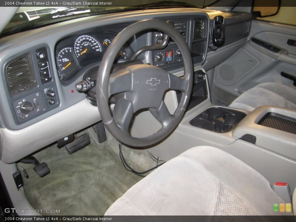 Gray/Dark Charcoal Interior Prime Interior for the 2004 Chevrolet Tahoe LS 4x4 #54435633