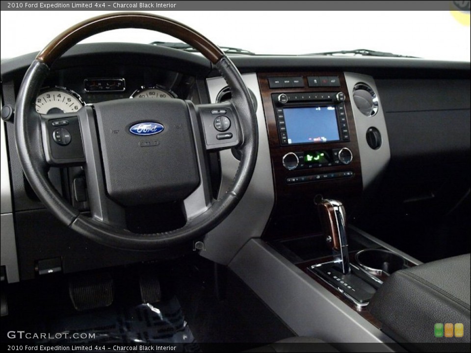 Charcoal Black Interior Dashboard for the 2010 Ford Expedition Limited 4x4 #54437253