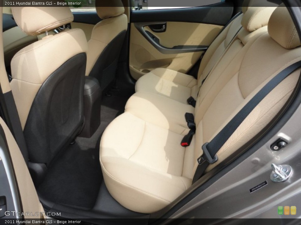 Beige Interior Photo for the 2011 Hyundai Elantra GLS #54438507