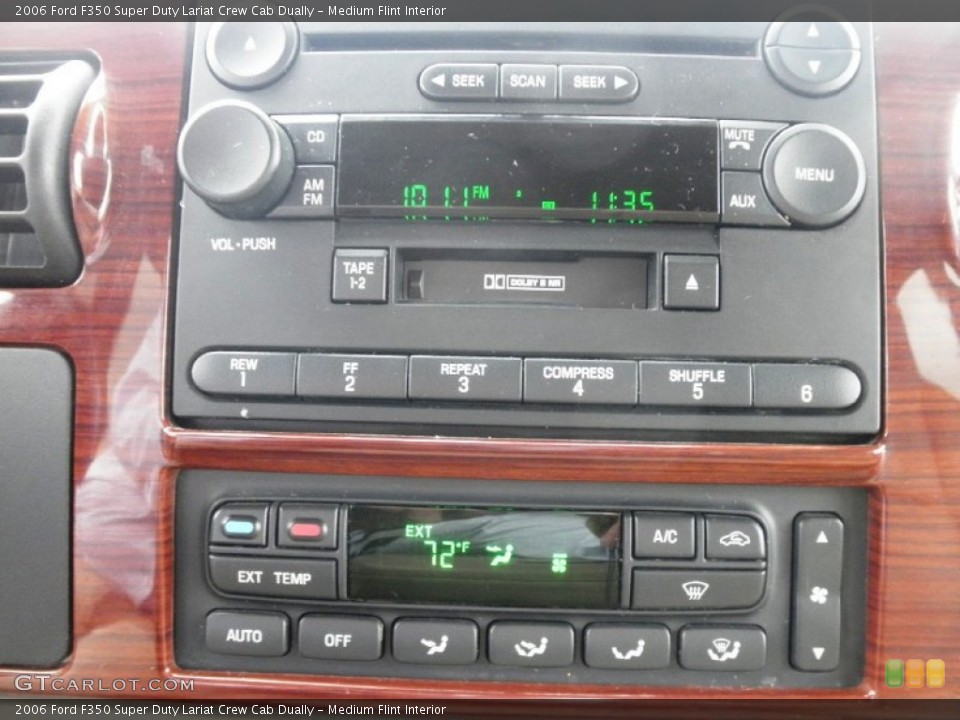 Medium Flint Interior Audio System for the 2006 Ford F350 Super Duty Lariat Crew Cab Dually #54442179
