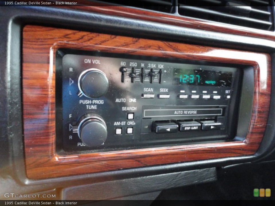 Black Interior Audio System for the 1995 Cadillac DeVille Sedan #54442236