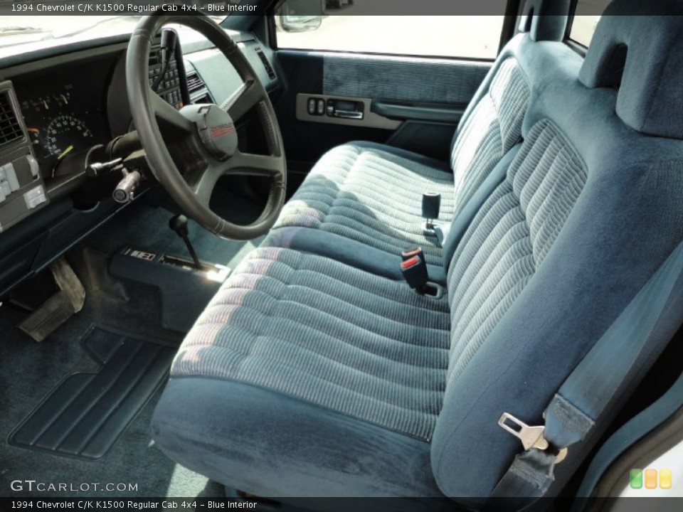 Blue Interior Photo for the 1994 Chevrolet C/K K1500 Regular Cab 4x4 #54442488