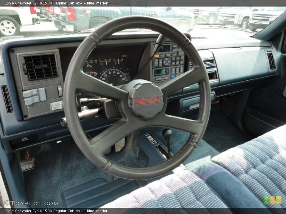 Blue Interior Steering Wheel for the 1994 Chevrolet C/K K1500 Regular Cab 4x4 #54442494