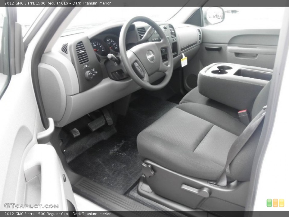 Dark Titanium Interior Photo for the 2012 GMC Sierra 1500 Regular Cab #54442581