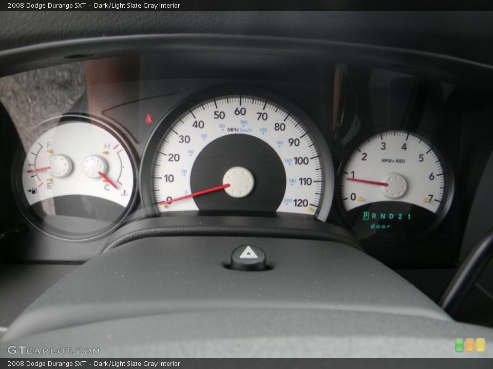 Dark/Light Slate Gray Interior Gauges for the 2008 Dodge Durango SXT #54442920