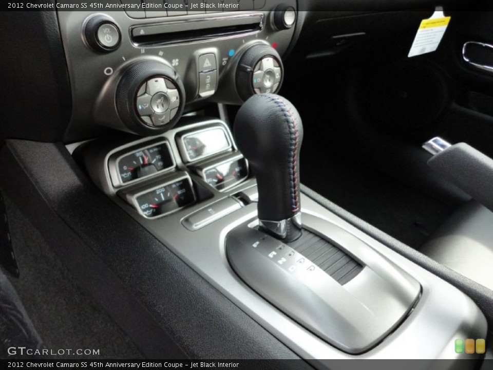 Jet Black Interior Transmission for the 2012 Chevrolet Camaro SS 45th Anniversary Edition Coupe #54442946