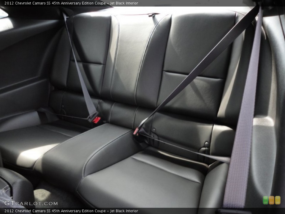 Jet Black Interior Photo for the 2012 Chevrolet Camaro SS 45th Anniversary Edition Coupe #54442964