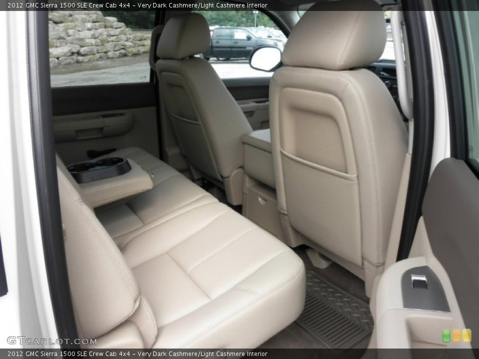 Very Dark Cashmere/Light Cashmere Interior Photo for the 2012 GMC Sierra 1500 SLE Crew Cab 4x4 #54443298