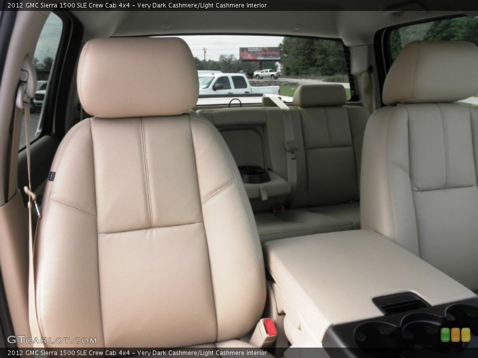 Very Dark Cashmere/Light Cashmere Interior Photo for the 2012 GMC Sierra 1500 SLE Crew Cab 4x4 #54443334