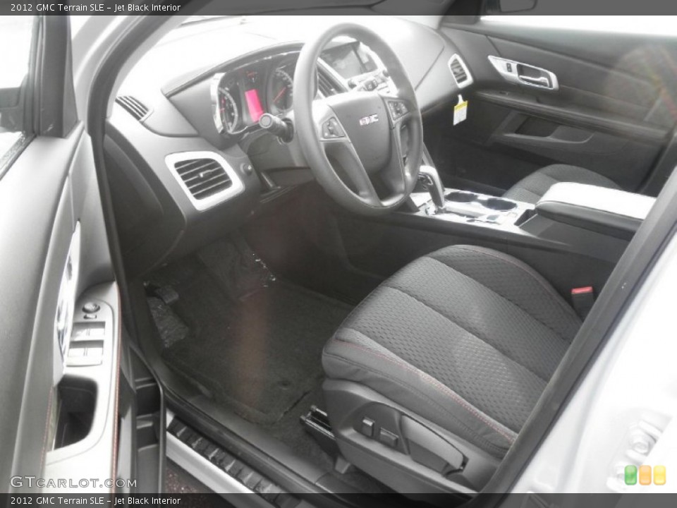 Jet Black Interior Photo for the 2012 GMC Terrain SLE #54443607