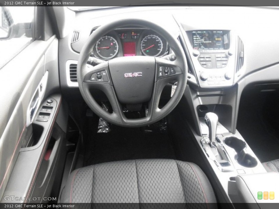 Jet Black Interior Dashboard for the 2012 GMC Terrain SLE #54443670