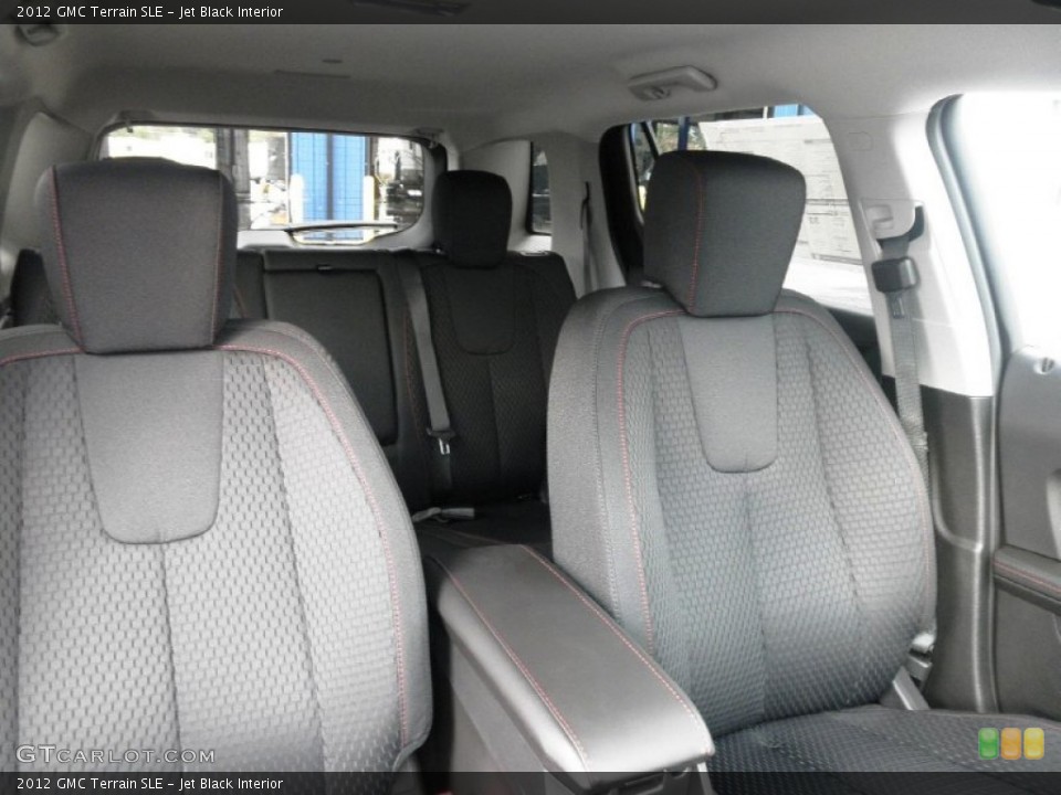 Jet Black Interior Photo for the 2012 GMC Terrain SLE #54443742