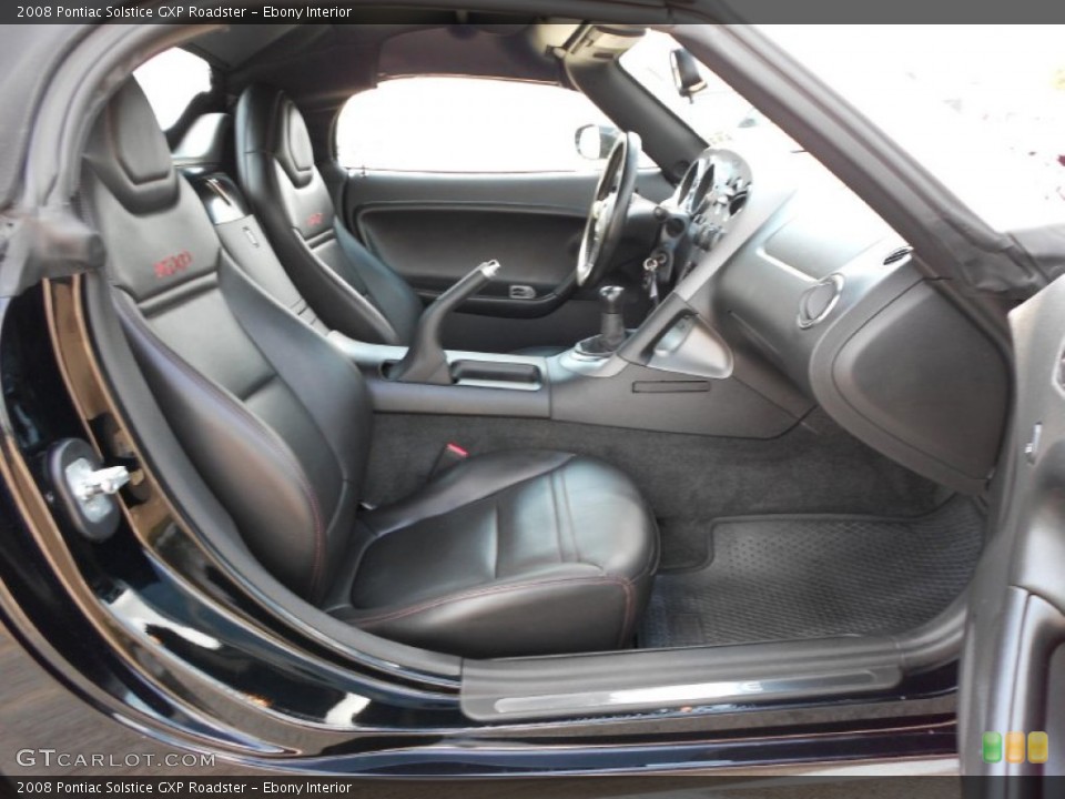 Ebony Interior Photo for the 2008 Pontiac Solstice GXP Roadster #54444138