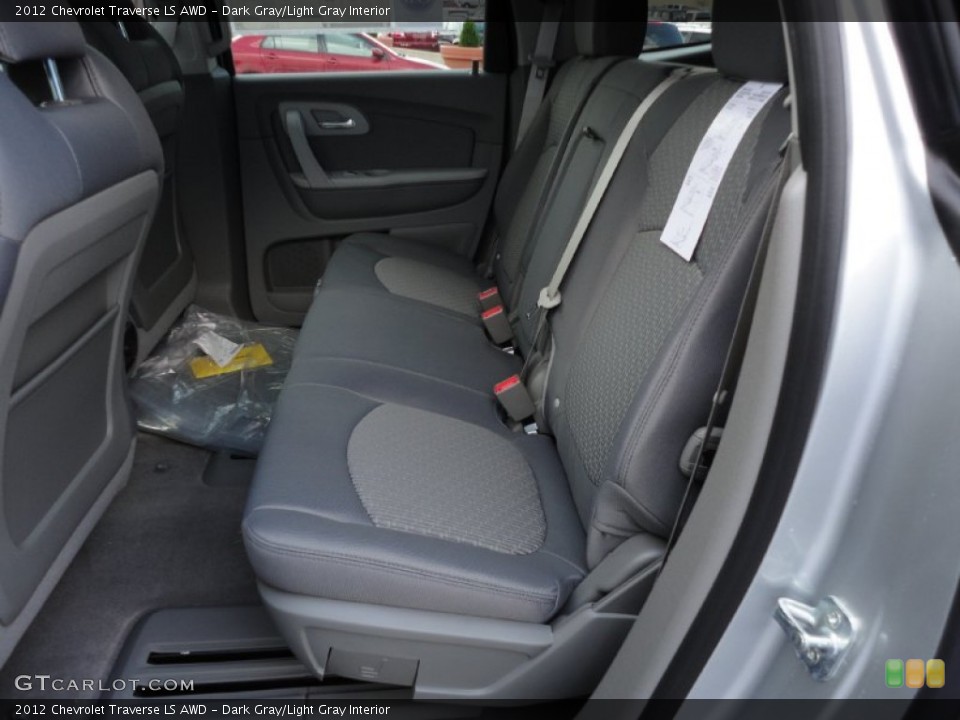 Dark Gray/Light Gray Interior Photo for the 2012 Chevrolet Traverse LS AWD #54444408