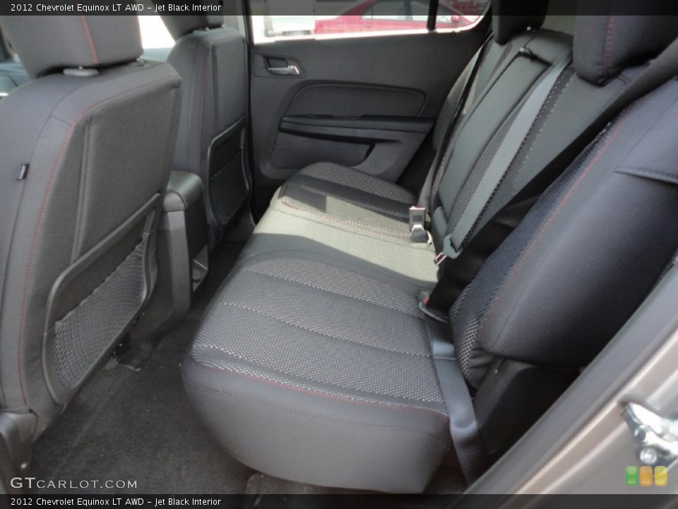 Jet Black Interior Photo for the 2012 Chevrolet Equinox LT AWD #54444938