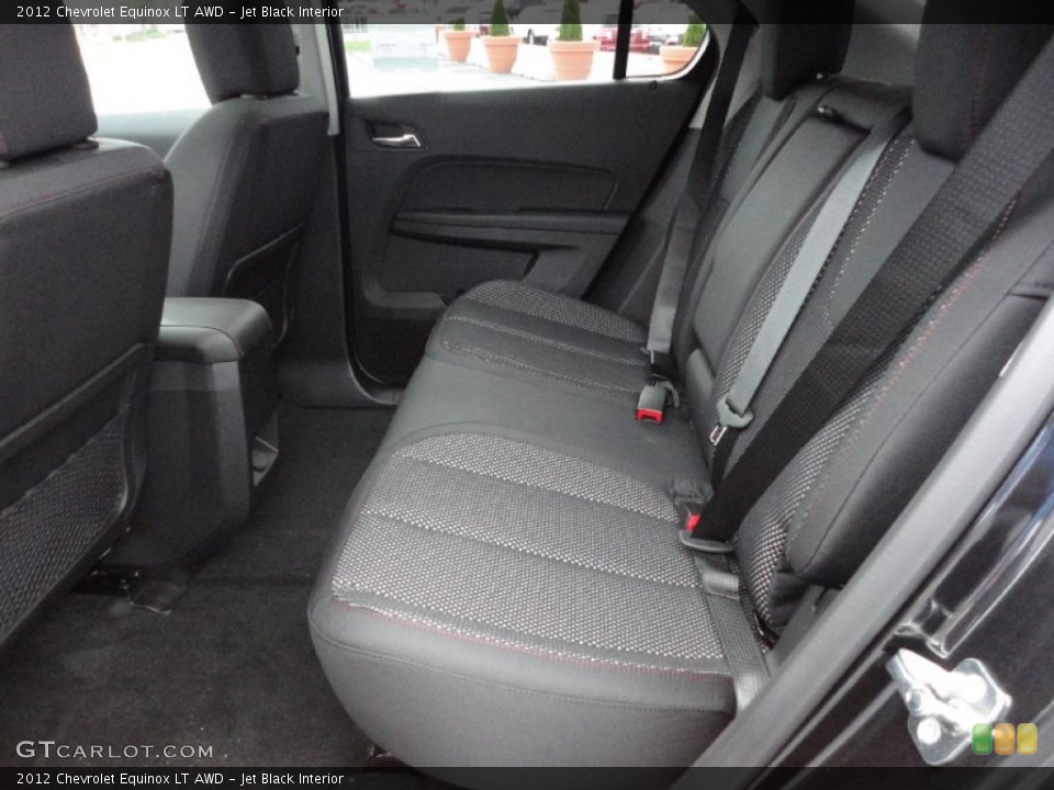 Jet Black Interior Photo for the 2012 Chevrolet Equinox LT AWD #54445136
