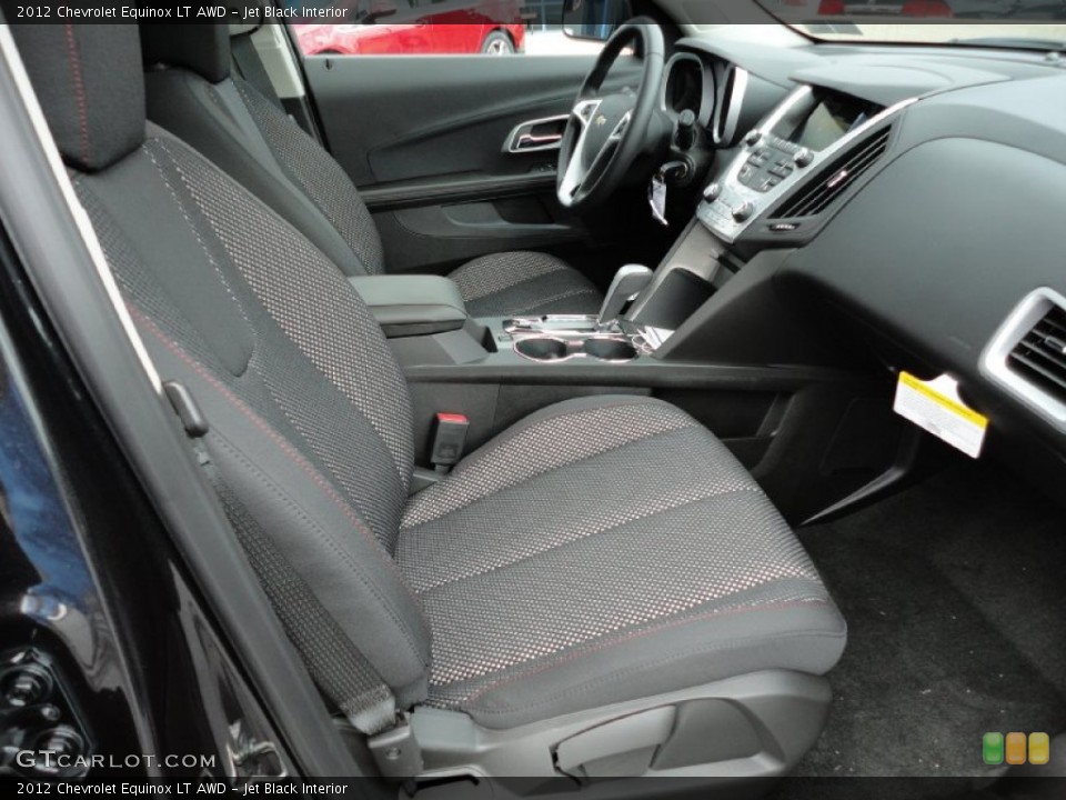 Jet Black Interior Photo for the 2012 Chevrolet Equinox LT AWD #54445152