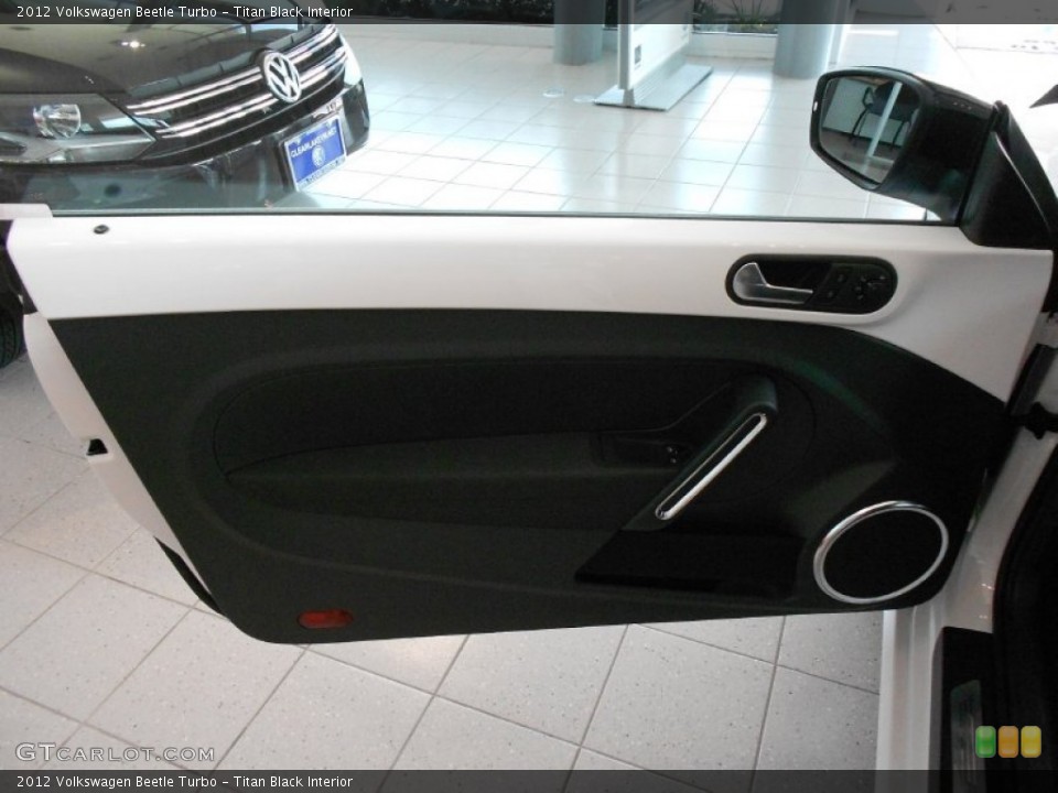 Titan Black Interior Door Panel for the 2012 Volkswagen Beetle Turbo #54445230