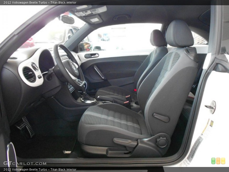 Titan Black Interior Photo for the 2012 Volkswagen Beetle Turbo #54445239