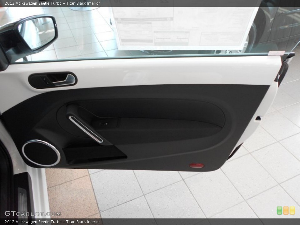 Titan Black Interior Door Panel for the 2012 Volkswagen Beetle Turbo #54445248