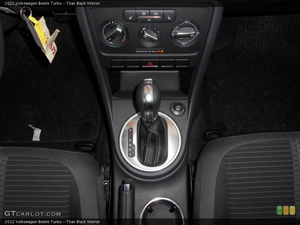 Titan Black Interior Transmission for the 2012 Volkswagen Beetle Turbo #54445297