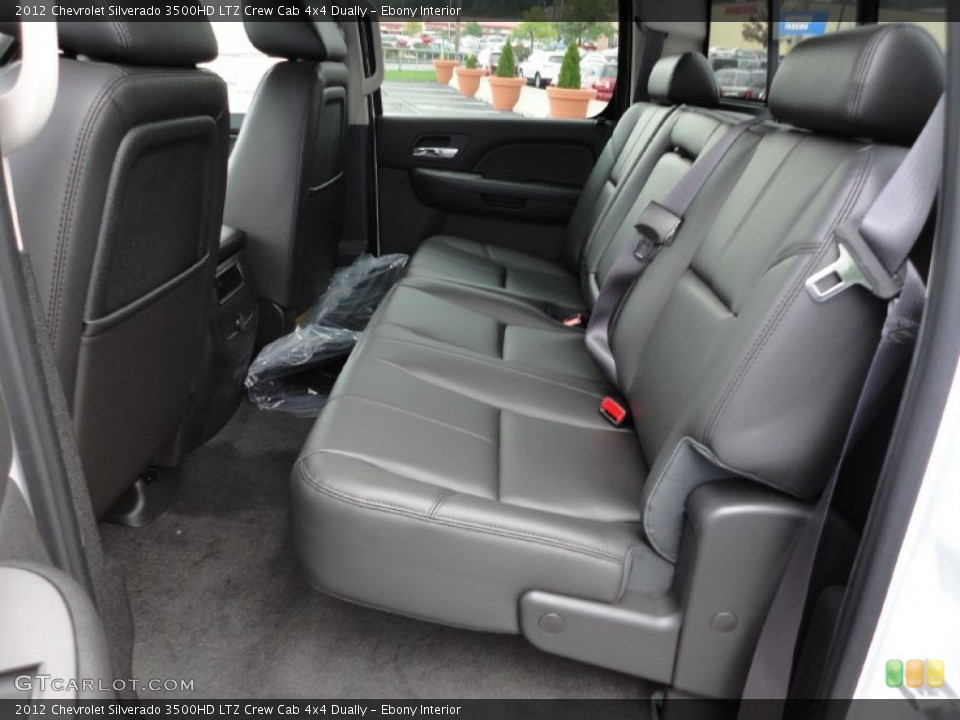 Ebony Interior Photo for the 2012 Chevrolet Silverado 3500HD LTZ Crew Cab 4x4 Dually #54445298
