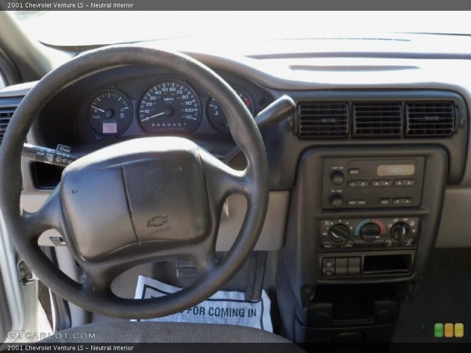 Neutral Interior Dashboard for the 2001 Chevrolet Venture LS #54445554