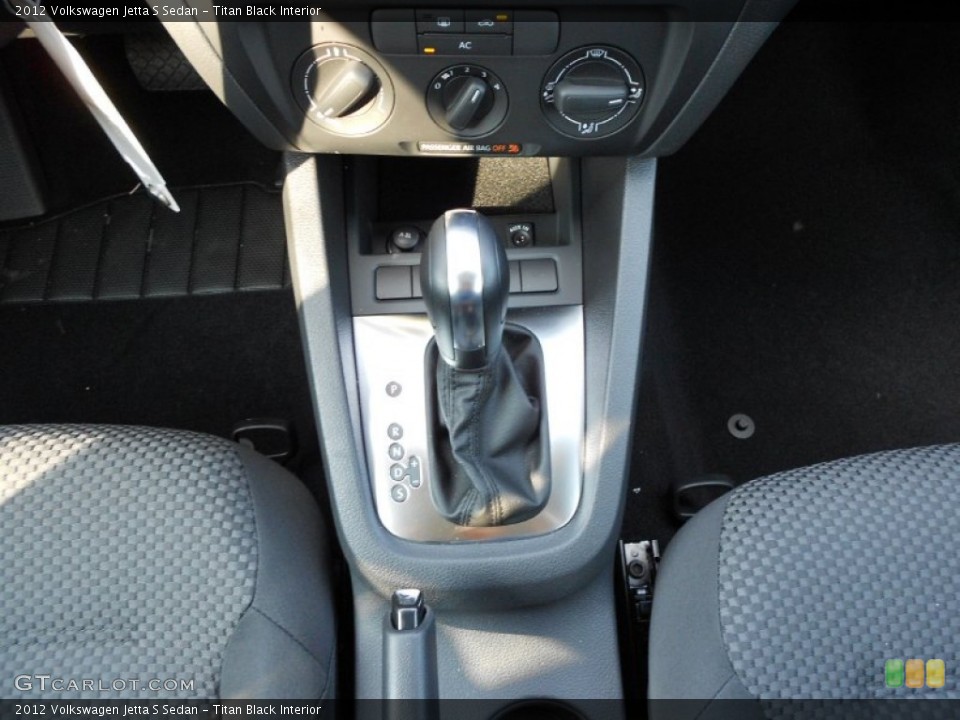 Titan Black Interior Transmission for the 2012 Volkswagen Jetta S Sedan #54445708