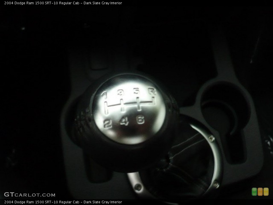 Dark Slate Gray Interior Transmission for the 2004 Dodge Ram 1500 SRT-10 Regular Cab #54445944