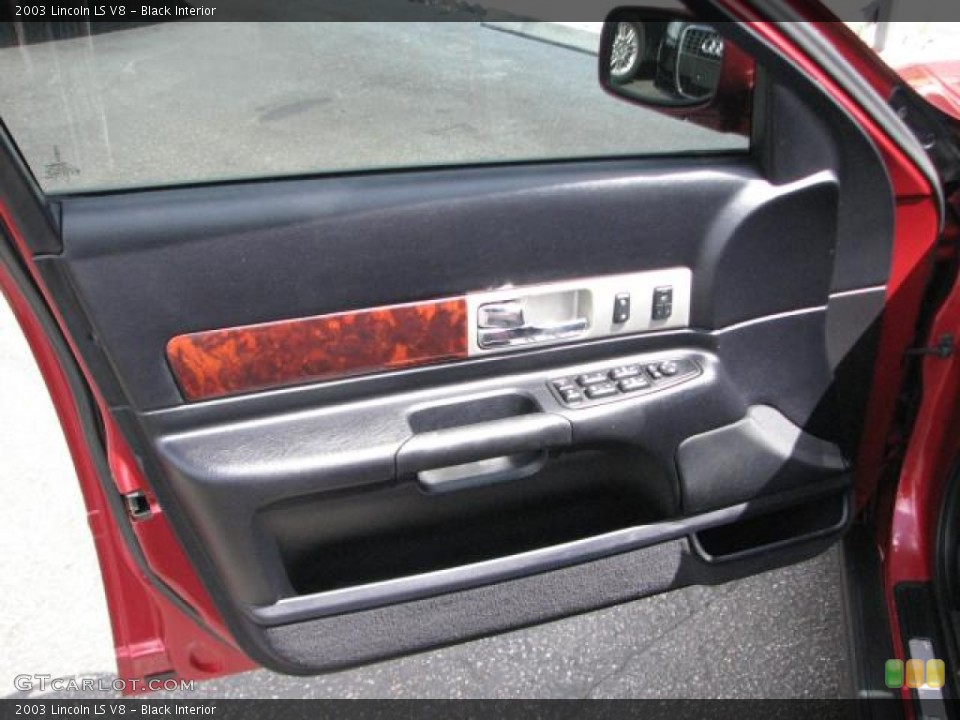 Black Interior Door Panel for the 2003 Lincoln LS V8 #54447111