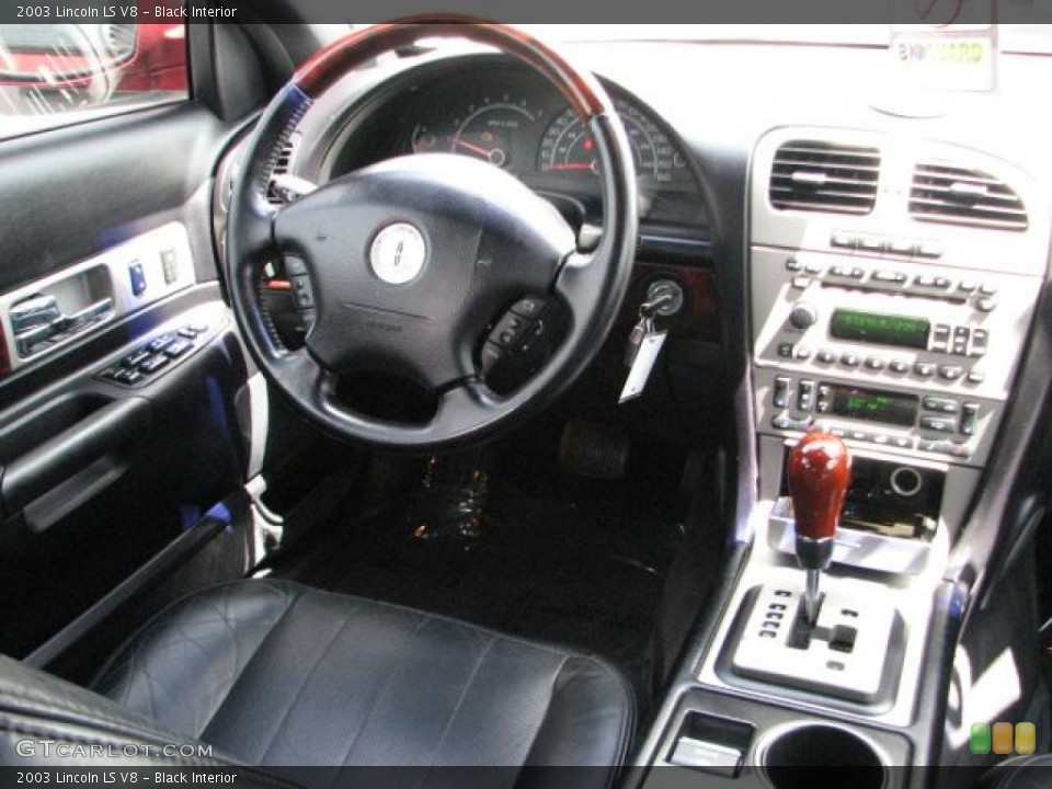 Black Interior Dashboard for the 2003 Lincoln LS V8 #54447126