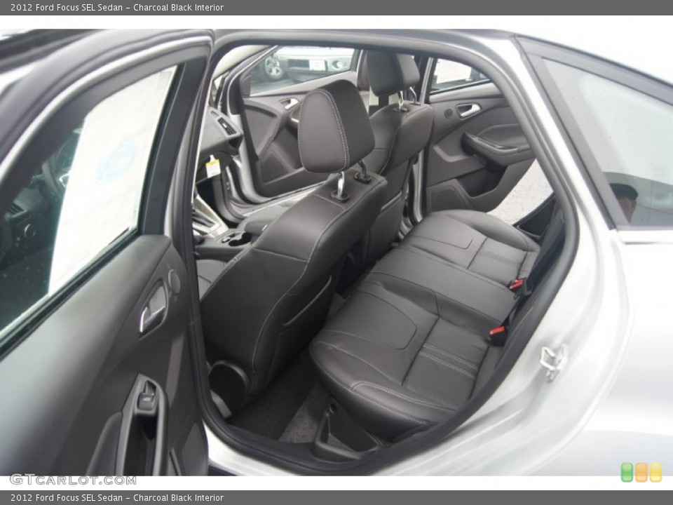 Charcoal Black Interior Photo for the 2012 Ford Focus SEL Sedan #54448652