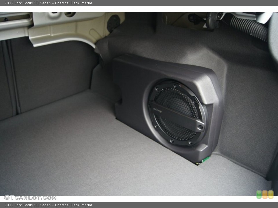 Charcoal Black Interior Audio System for the 2012 Ford Focus SEL Sedan #54448668