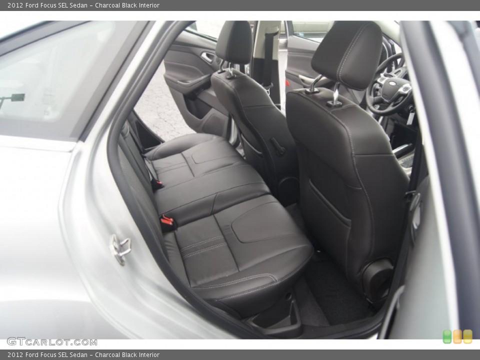 Charcoal Black Interior Photo for the 2012 Ford Focus SEL Sedan #54448677
