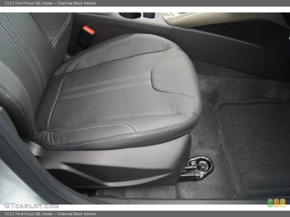 Charcoal Black Interior Photo for the 2012 Ford Focus SEL Sedan #54448695