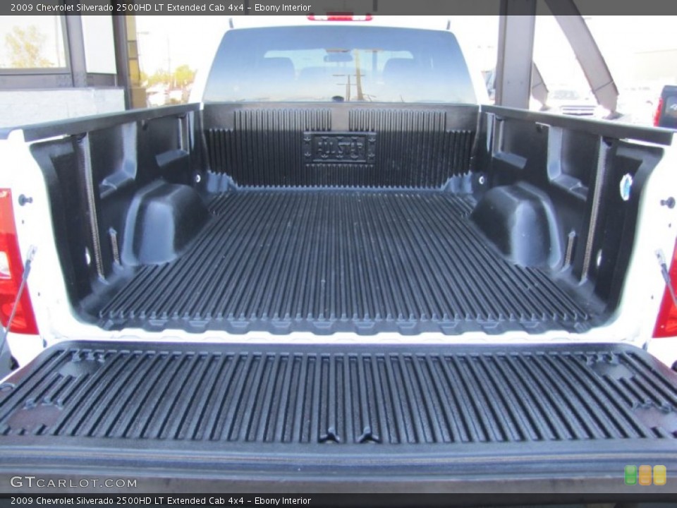 Ebony Interior Trunk for the 2009 Chevrolet Silverado 2500HD LT Extended Cab 4x4 #54448899