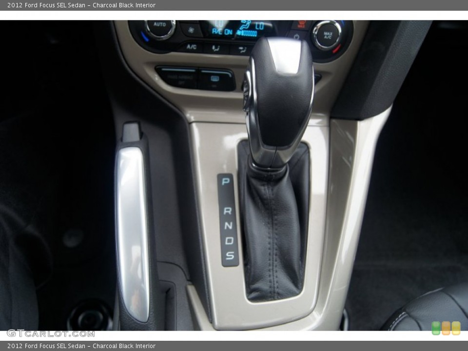 Charcoal Black Interior Transmission for the 2012 Ford Focus SEL Sedan #54448905