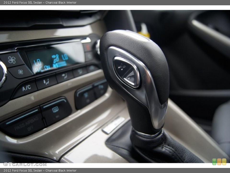 Charcoal Black Interior Transmission for the 2012 Ford Focus SEL Sedan #54448914