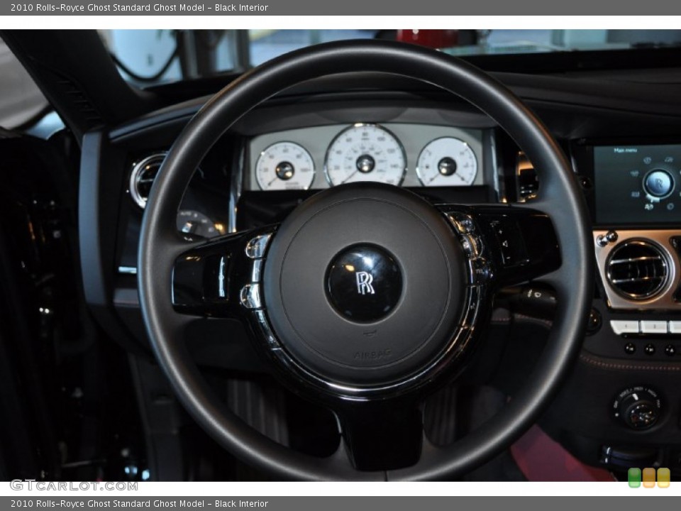 Black Interior Steering Wheel for the 2010 Rolls-Royce Ghost  #54449646