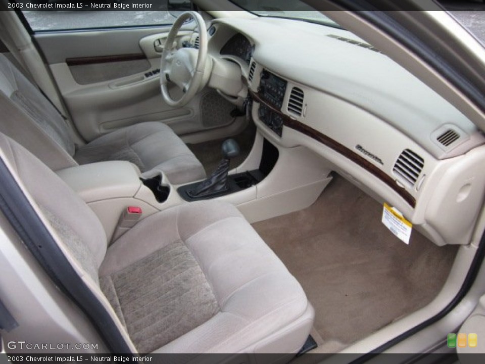 Neutral Beige Interior Photo for the 2003 Chevrolet Impala LS #54452327