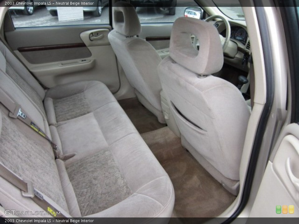 Neutral Beige Interior Photo for the 2003 Chevrolet Impala LS #54452343