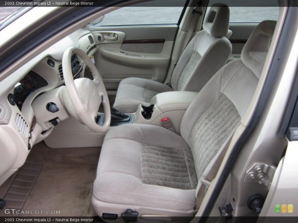 Neutral Beige Interior Photo for the 2003 Chevrolet Impala LS #54452370