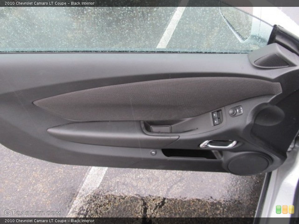 Black Interior Door Panel for the 2010 Chevrolet Camaro LT Coupe #54452541
