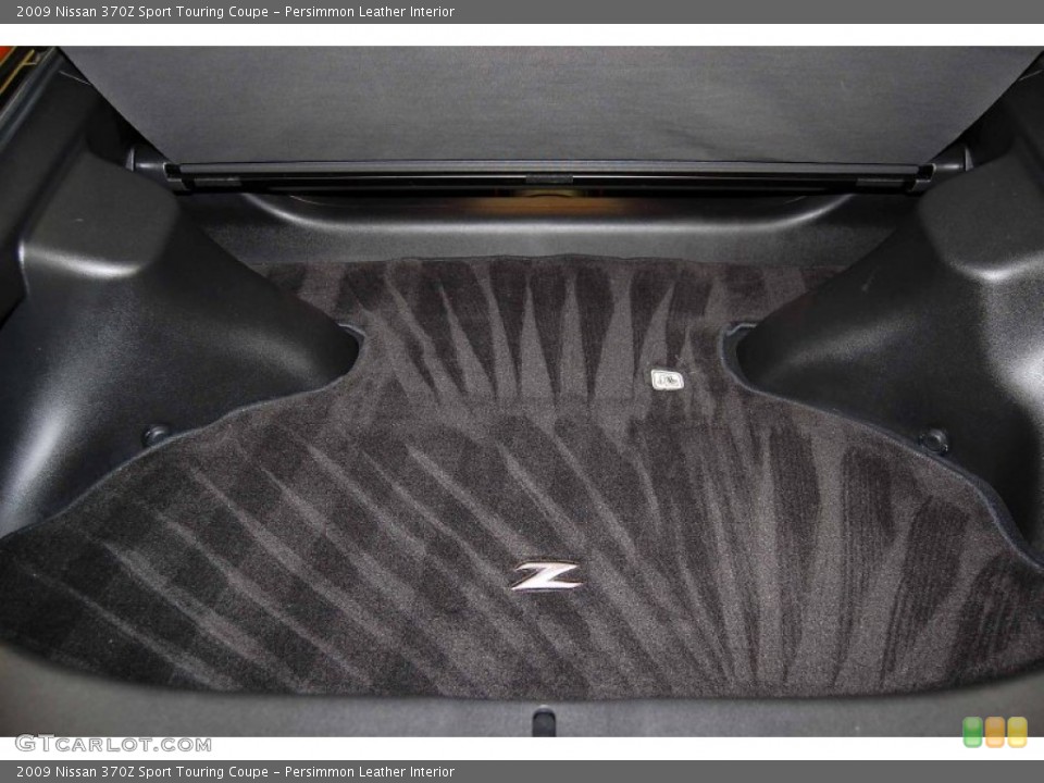 Persimmon Leather Interior Trunk for the 2009 Nissan 370Z Sport Touring Coupe #54452601