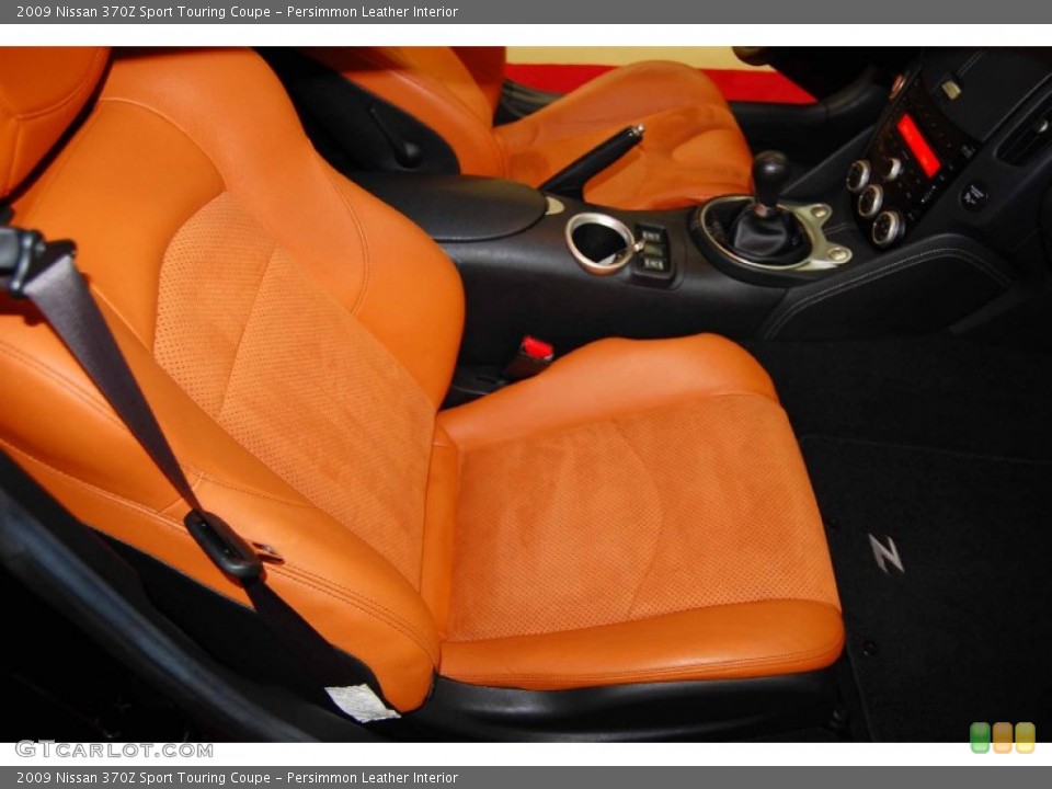 Persimmon Leather Interior Photo for the 2009 Nissan 370Z Sport Touring Coupe #54452618