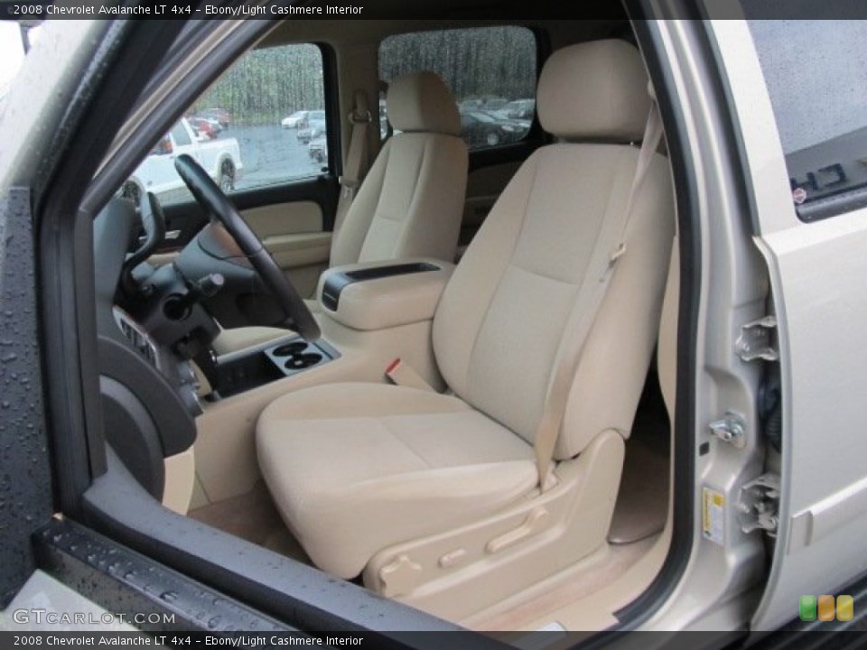 Ebony/Light Cashmere Interior Photo for the 2008 Chevrolet Avalanche LT 4x4 #54453432